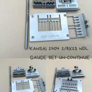 KANSAI 1404 1/8X13 NDL GAUGE SET UN-CONTINUE