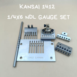 KANSAI 1412 1/4X6 NDL GAUGE SET