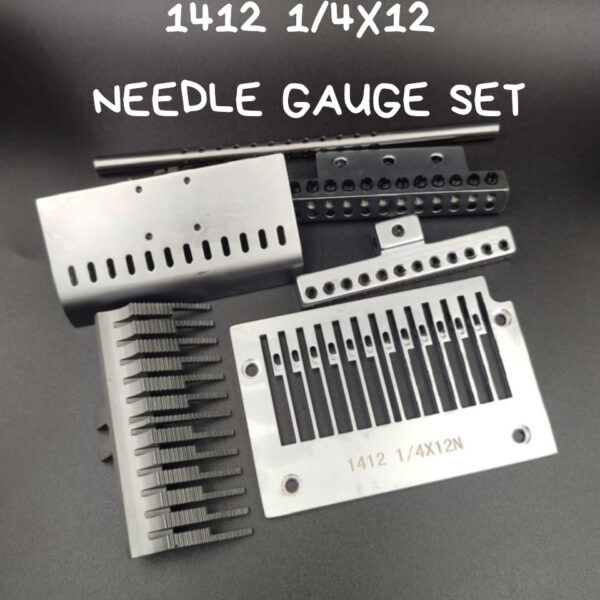 1412 1/4X12 NEEDLE GAUGE SET