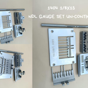1404 1/8×13 NDL GAUGE SET UN-CONTINUE