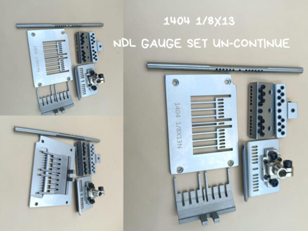 1404 1/8x13 NDL GAUGE SET UN-CONTINUE